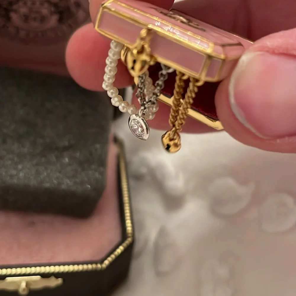 Vintage RARE jewelry box charm NIB YJRU1065 tagged box never been used - Picture 12 of 17